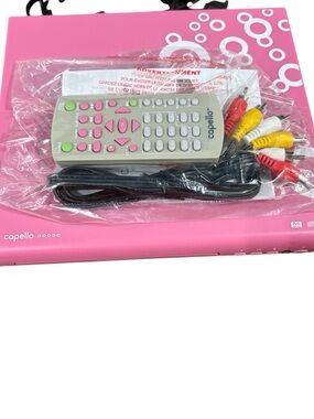 Capello CVD2216PNK 2 Channel HDMI Progressive Scan 1080p HD Compact DVD Player